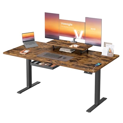 VASAGLE Escritorio Eléctrico Ajustable en Altura, 160 x 80... - High-Tech & Électronique Amazon Espagne à 149.99€