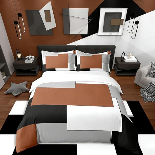 Homemissing - Funda nórdica abstracta geométrica, 220 x 240... - Jouets & Jeux Amazon Espagne à 23.56€