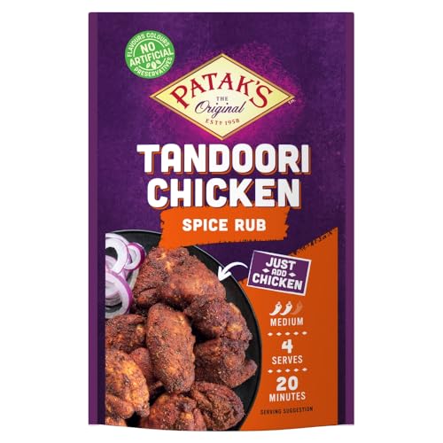 Patak's Tandoori Chicken Spice Rub 25g - Épicerie Amazon Royaume-Uni à 1.45€
