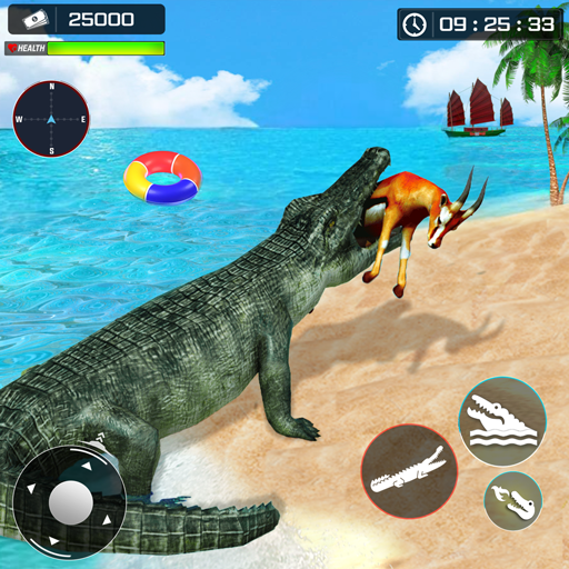 Hungry Crocodile Evolution - Wild Attack Animal hunt Games - Jouets & Jeux Amazon Espagne à 4.19€