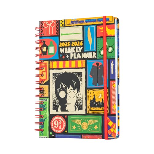Grupo Erik A5 Academic Diary 2025-2026 Week To View - Harry... - Maison & Cuisine Amazon Royaume-Uni à 4.00€