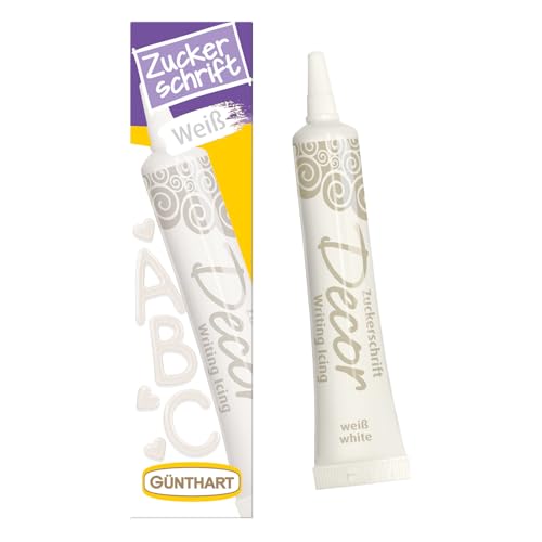 Günthart BackDecor 25 gr Zuckerschrift CREMEWEISS für... - High-Tech & Électronique en promo à 1.39€