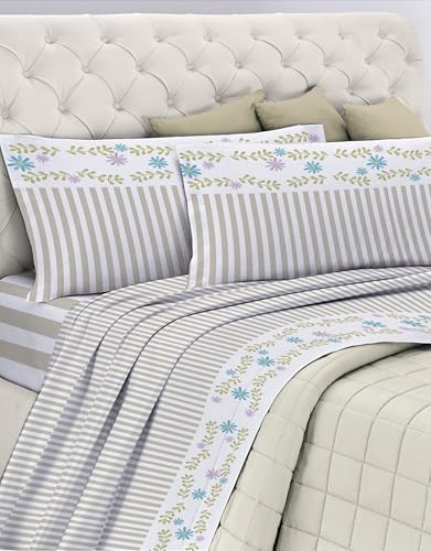 GEMITEX Completo Letto Cotone In, 100% COTONE, Traspirante... - Home & Kitchen Amazon Italy à 30.32€
