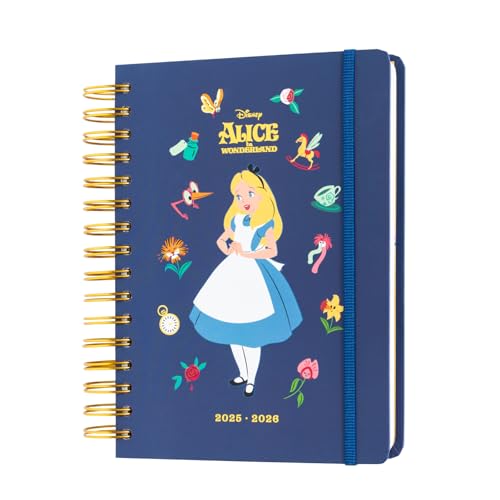 Grupo Erik A5 Academic Diary 2025-2026 Page A Day - Alice... - Amazon Royaume-Uni à 4.83€