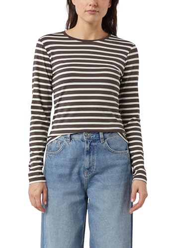 Comma Gestreiftes Longsleeve mit dezentem Glitzergarn - Maison & Cuisine Amazon Allemagne à 15.60€