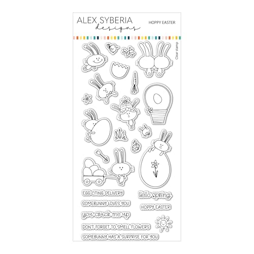 Alex Syberia Designs Ensemble de tampons de Pâques Hoppy en promo à 12,11€ (-35%) sur Amazon FR