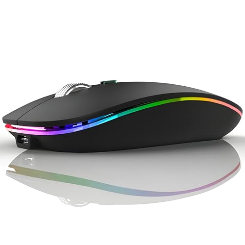 Souris sans fil, 2,4 G Souris sans fil rechargeable avec... - High-Tech & Électronique Amazon France à 15.00€