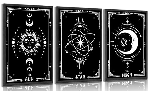 3Pcs Celestial Tarot Bodies Wall art Gothic Mystic... - Maison & Cuisine en promo à 1.00€