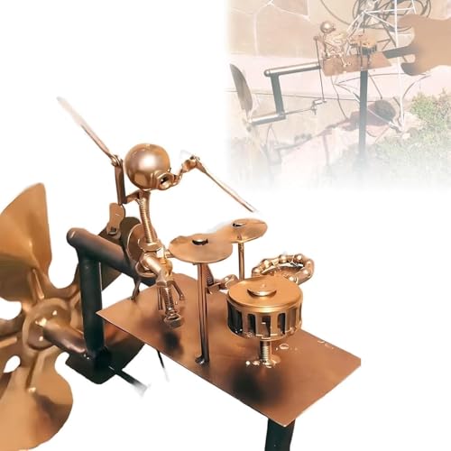 PANYIXUAN Batteur en métal Moulin à vent cinétique Carillon... - Jouets & Jeux en promo à 21.08€