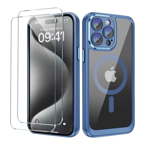 Étui de protection pour iPhone 15 Pro Max, avec 2 films de... - Amazon France à 9.34€