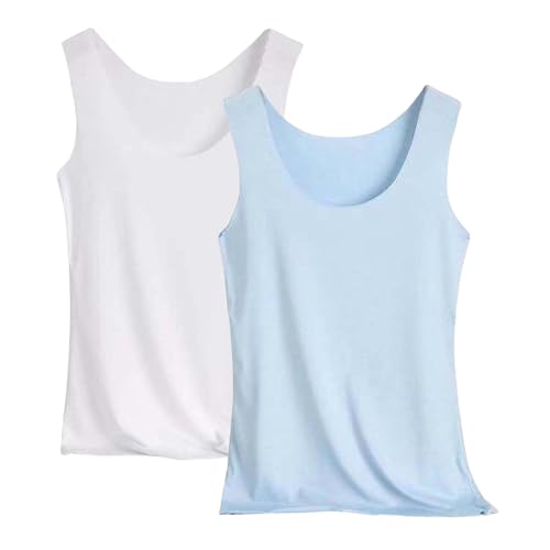 Pack de 2 camisetas de tirantes de verano para mujer... - Mode & Vêtements Amazon Espagne à 2.19€