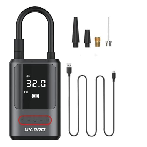 Hy-Pro Electric Cordless Air Pump - Portable Inflator Pump... - Auto & Moto Amazon Royaume-Uni à 9.96€