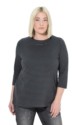 Ulla Popken Camisa, Rayas horizontales, Forma en A, Cuello... - Deal du jour à 8.50€