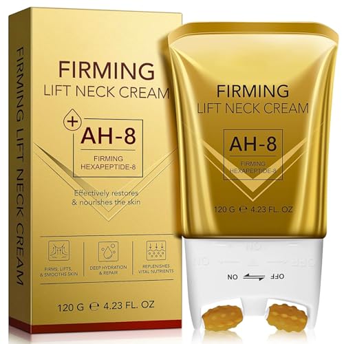 AH-8 Firming Neck Cream, Neck Firming Cream with Roller... - Beauté & Parfums Amazon Royaume-Uni à 1.99€