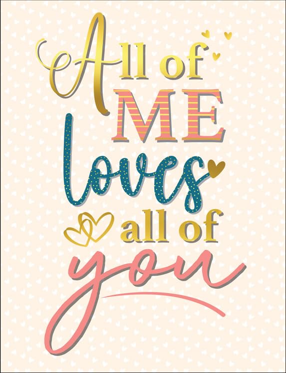 Piccadilly Greetings Anniversary Card, All of Me Loves You... - Auto & Moto en promo à 2.21€