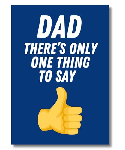 Funny Dad Birthday, Fathers Day Card From Son, Daughter - Auto & Moto Amazon Royaume-Uni à 1.99€