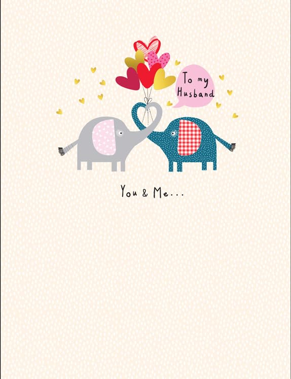 Piccadilly Greetings Anniversary Card, To My Husband - 8 x... - High-Tech & Électronique Amazon Royaume-Uni à 1.98€