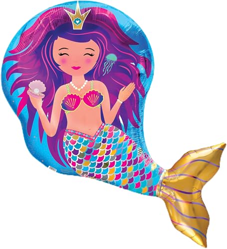 Oaktree Shape 35" Iridescent Mermaid - Jouets & Jeux en promo à 3.38€