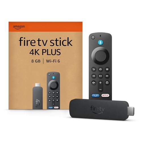 Amazon Fire TV Stick 4K Plus, mit Unterstützung für Wi-Fi 6... - High-Tech & Électronique Amazon Allemagne à 37.00€