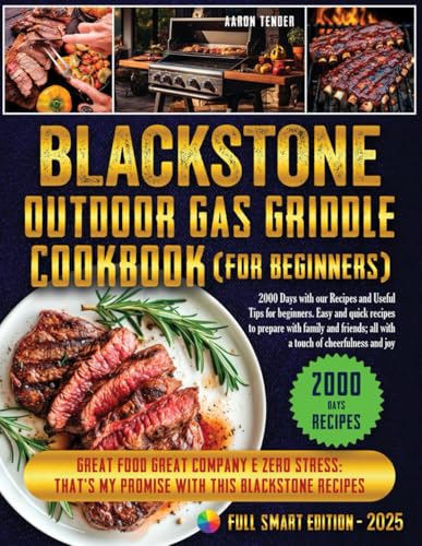 Blacstone outdoor gas griddle cookbook (for Beginners). - Sports & Fitness Amazon Allemagne à 8.30€