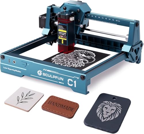 SCULPFUN C1 Mini Laser Graviermaschine – 3W Lasergravur... - Jouets & Jeux Amazon Allemagne à 97.72€