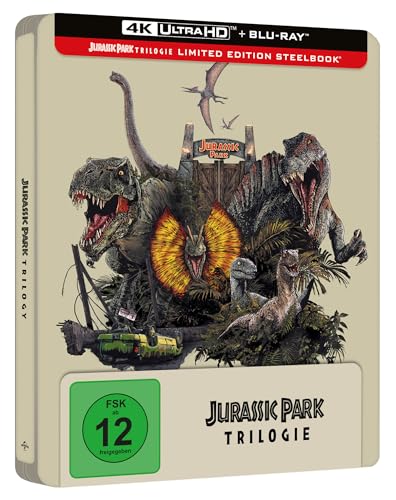 Jurassic Park - Trilogie - Steelbook - Limited Edition (4K... - DIY & Tools Amazon Spain à 44.84€