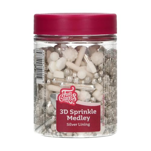 FunCakes 3D Sprinke Medley Silver Lining: Cake Sprinkles... - High-Tech & Électronique Amazon Allemagne à 3.50€