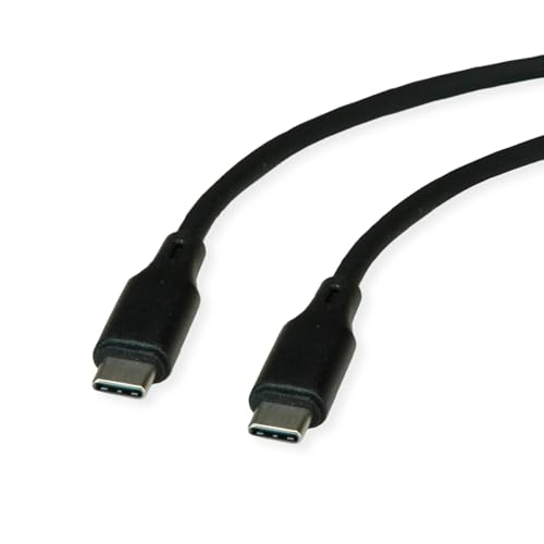 ROLINE Cavo USB 2.0 tipo C-C, ST/ST, silicone, 60 W, nero... - Tech & Electronics Amazon Italy à 15.42€