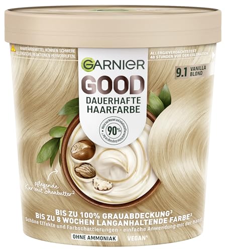 Garnier GOOD Coloration permanente 9.1 Blond vanille –... - Beauté & Parfums Amazon France à 8.95€