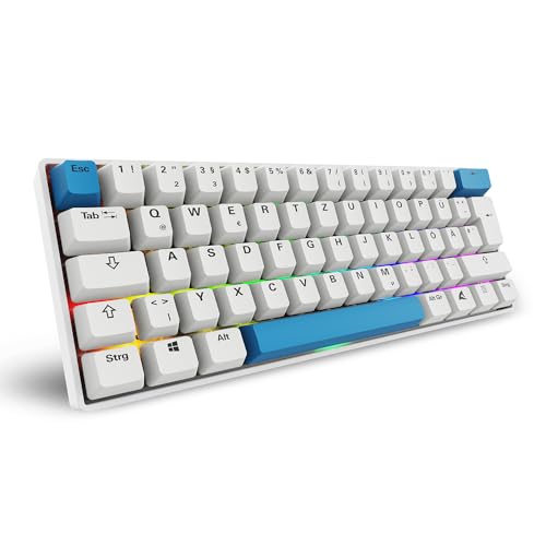 Sharkoon Skiller SGK50 S4 Gen2 PBT, weiß, Gateron G-Pro... - Sports & Fitness Amazon Allemagne à 49.90€