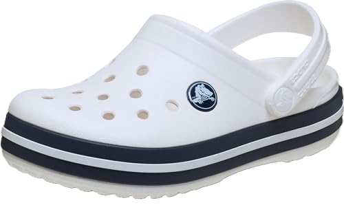 Crocs Zoccoli Crocband, Bianco/Blu Navy, Taglia 36, Bianco... - Amazon Italy à 14.98€