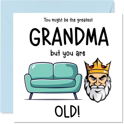 Rude Grandma Birthday Card - Sofa King Old - Funny Happy... - Home & Kitchen Amazon UK à 1.90€