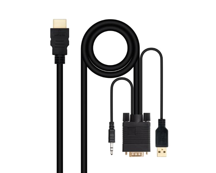 Watio Wave Konverter - HDMI auf VGA Konverter mit Audio... - Amazon Germany à 8.66€