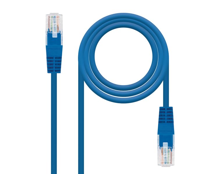 Netzwerkkabel, 0,5 m, RJ45, UTP, Cat6, AWG24, Blau, hohe... - Sports & Fitness Amazon Allemagne à 3.90€