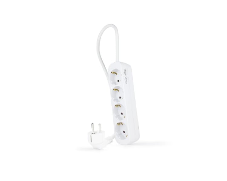 Multipresa - Multipresa protettiva bianca con 4 prese... - Animalerie Amazon Italie à 7.38€