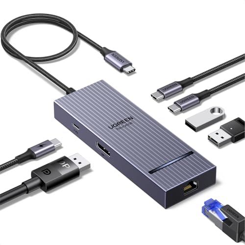 UGREEN Revodok Pro Hub USB C DisplayPort 4K 60Hz Adattatore... - High-Tech & Électronique en promo à 27.99€