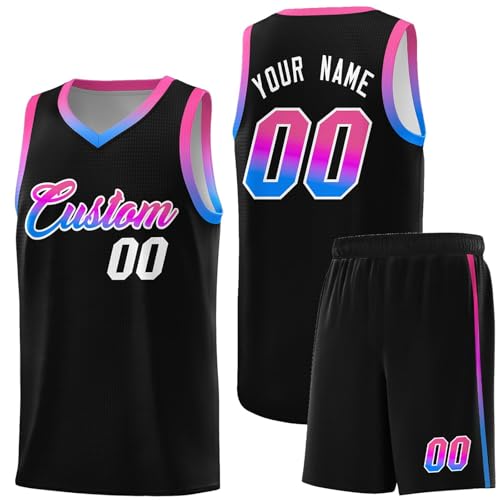 Basketball-Trikot mit V-Ausschnitt und elastischen Shorts... - Sports & Fitness en promo à 1.30€