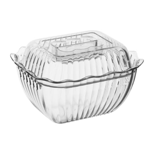 Olympia Kristallon Small Salad Crock Clear SAN, 0.75 Ltr... - Amazon Royaume-Uni à 1.79€