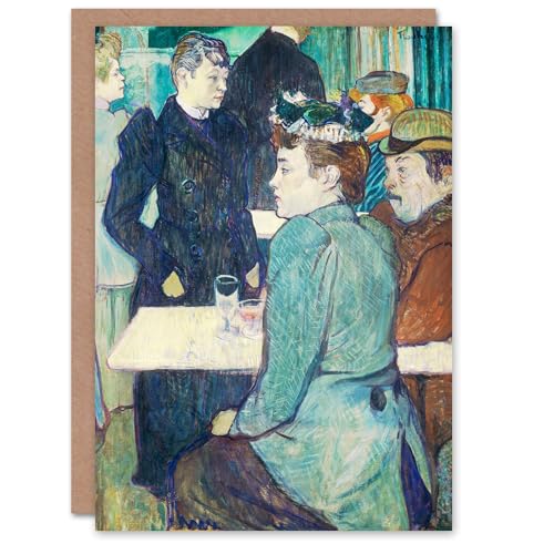 Artery8 Toulouse Lautrec Art Card Corner in Moulin de la... - Auto & Moto en promo à 2.61€