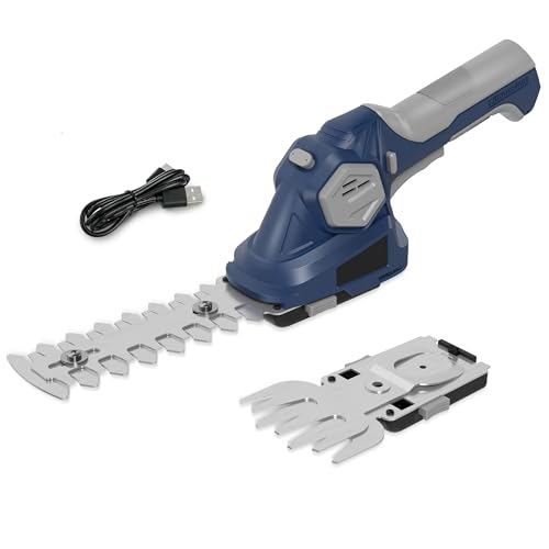 HeroJet Taille-haie à batterie 2 en 1 - 4 V - 2000 mAh... - Jardin & Extérieur Amazon France à 23.68€