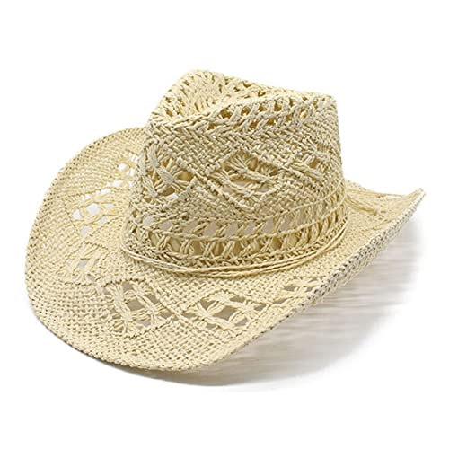 Generisch Sombrero de vaquero de paja occidental hueco... - Jouets & Jeux en promo à 1.20€