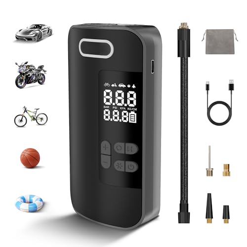 HeroJet Mini pompe à air électrique portable 150 PSI... - Auto & Moto Amazon France à 20.14€