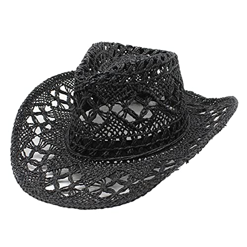 Generisch Sombrero de vaquero de paja occidental hueco... - Jouets & Jeux Amazon Espagne à 1.20€