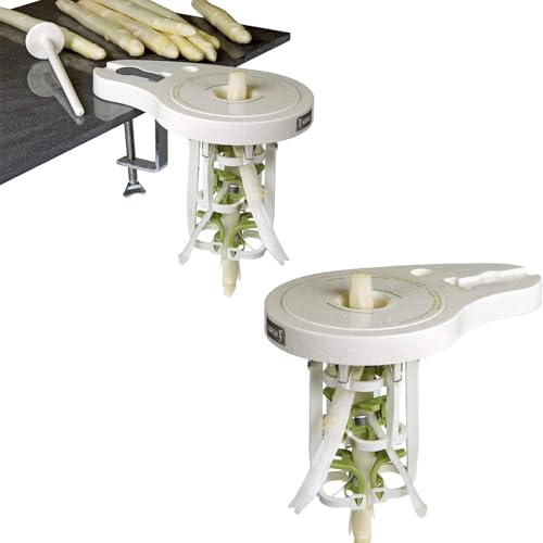 Asparagus Peeler with 6 Precision Blades, Screw Clamp &... - Maison & Cuisine Amazon Royaume-Uni à 6.10€