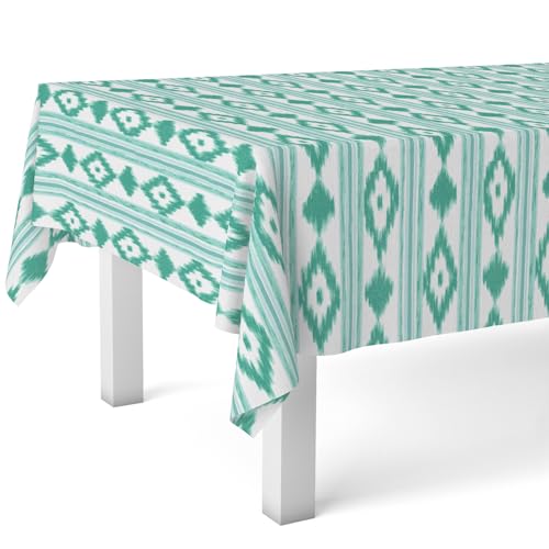 Martina Home Mantel Hule MALLORQUÍ TURQUESA200X140 CM - Bon plan à 9.19€