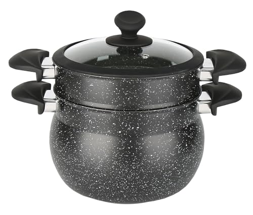 Baumalu, Couscoussier alu revêtu, cuisson vapeur, facile à... - Sports & Fitness Amazon France à 51.70€