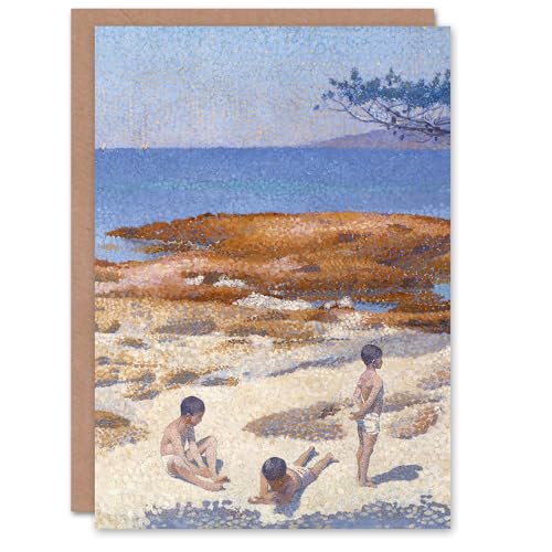 Artery8 Henri Edmond Cross Art Card Beach at Cabasson... - Auto & Moto Amazon Royaume-Uni à 1.98€