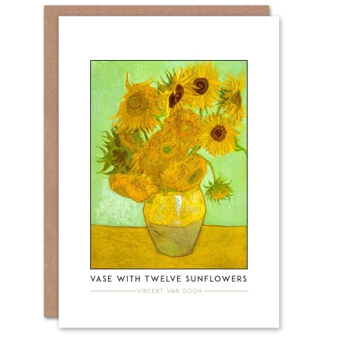 Artery8 Vincent Van Gogh Vase With Twelve Sunflowers... - Maison & Cuisine Amazon Royaume-Uni à 2.07€