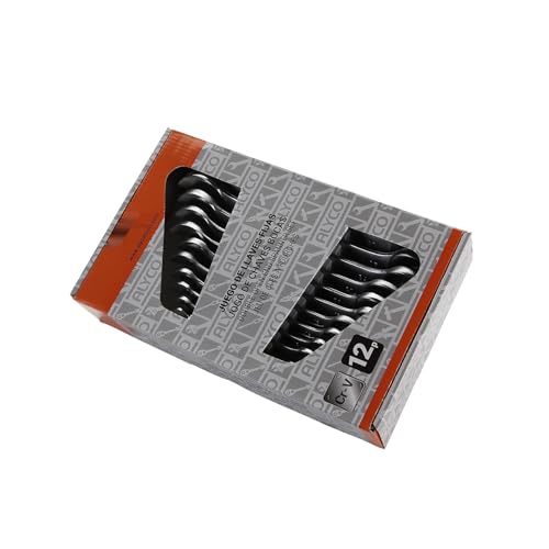 Set di 12 chiavi fisse 6x7-30x32, in acciaio, finitura... - Amazon Italy à 26.15€
