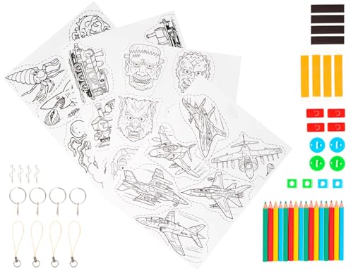 INNSPIRO 44 accessori e 4 fogli A4 'Kit di plastica magica... - Amazon Italie à 5.90€